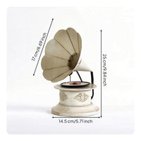 Gramophone Artisanal Gramophone Model Retro for Living Room, Music Lovers