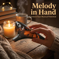 12 Hole Alto, Handcrafted Clay Instrument for Beginners, Easy to Play with Tutorial and Bag, Musical - Image 4