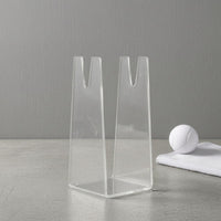 Table Tennis Racket Stand Space-Saving PingPong Paddle Holder Easy to Athletic Gear