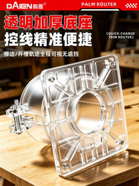 Angle Grinder Trimmer Conversion Head Accessories Woodworking Trimming Knife Straight Knife Round Corner Knife Slotting Auxiliary Tool Hand Grinder
