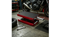 Motorcycle Scissor Lift Jack Heavy Duty Motorcycle Scissor Lift for Mechanics, Home Workshop