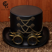 Halloween New European and American Magic Hat Gentleman Top Hat Punk Party Stage Performance Cosplay Costume Accessory