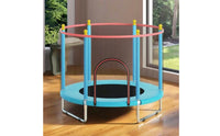 Jumping Bed with Enclosure Net Multi-Functional Enclosed Young Child Jumping Bed Versatile for Kids, Home