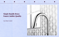360° swivel pull-out kitchen faucet