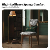 Nordic Inspired Boucle Side Chair Retro feeling Dining Seat Soft Upholstery Home Furnishing Curved rearrest for Interior Designers, Homeowners, Office Managers, Living Room, Bedroom, Cafe, Reception Area