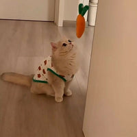Small pet Vest Tank Top, Synthetic Dog Vest with Anti-Shedding Feature, Thin Unisex Pet Clothes for Ragdoll and British Shorthair Felines