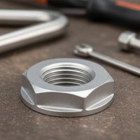 NPT Hex Locknut Easy to Install Stainless Steel Pipe Lock Nut for Beer Keg Setup