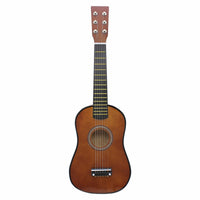 Small Guitar Traditional sixString Guitar Portable Stringed Instrument Toy for Students, Travel