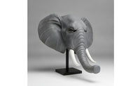 Realistic Elephant Mask Full-Head Elephant Face Mask Costume Oversized for Adults, Cosplayers, Theater