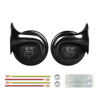 汽车蜗牛喇叭超响高低双音警鸣笛12v24V防水防潮摩托车通用电喇叭