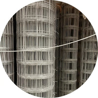 Hot-dip Galvanized Welded Wire Mesh, 1.2mm Wire Diameter, 1.5×1mm Mesh, Rectangular Wire Mesh, Concrete Reinforcement, Wire Mesh Fence, 1.5×20m