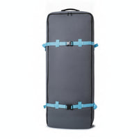 Padded Paddle Board Bag Zippered Surfboard Bag Portable Surfboard Backpack Adjustable for Car Transport