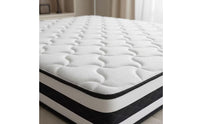 Hybrid Mattress Quilted Enclosed Spring System Mattress Comfortable Furniture for Guest Room