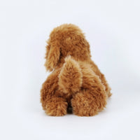 Teddy Dog Soft Stuffed Puppy Safe for Bedtime, Desk