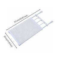 Nail-Effortless Storage Rack Easy Installation Wardrobe Shelf Divider
