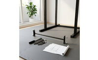 Steel Rack Crossbar Bolt-on Hardware Rigid for DIY Builders, Squat Racks, Home Gyms