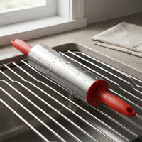 Stainless Steel Rolling Roller Long-Lasting Kitchen Tool Brushed Finish