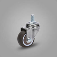 Threaded Stem Caster Wheel Effortless Movement Furniture Part Floor-Friendly