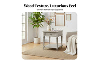 Light Luxury design Tripod Base Side Table Vintage Inspired Household Furniture Artistic Design Nightstand Multipurpose for Homeowners, Apartment Dwellers, Interior Designers, Living Room, Bedroom, Reception Area, Office