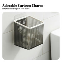 Adhesive Toothbrush Holder toolclutterand clutter-and damage-uncluttered of charge installation Washstand organizer multifunctional