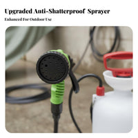 Multi-Purpose Portable Camping Shower Sturdy Handheld Pressure Water Sprayer 7 Spray Modes for Campers, Pet Owners, Outdoor, Travel, Garden