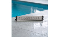 Stainless Steel Pool Ladder Textured Pool Ladder with Handrails Long-Lasting Stable for Backyard