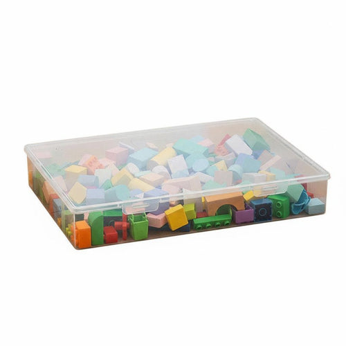 slim-line Wheeled Container Space Saving Organizer Box Stackable for Students