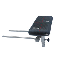Stainless Steel Width-Adjustable U-Shaped Pillow Holder for Hair Salon Shampoo Beds