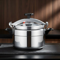 Aluminum Pressure Pot Pressure-Safe-Resistant Stovetop Pressure Pot Cookware Safety Locking Lid Kitchenware Multi-Functional