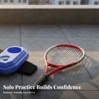 Tennis with Return Ball Easy to Use Solo Tennis Lightweight and Portable Athletic Gear for Beginners, Kids, Indoor, Backyard, Park