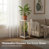 2-Tier Planter Rack Floor-Standing Tiered Plant Stand Minimalist design