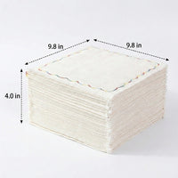 Multi-Layer Kitchen Cloth and Cleaning Cloths, Oil-Resistant Dish Cloths for Dishwashing, Absorbency, No-Shed, 1 Pack