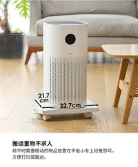 Likeit日本进口可拼接平板车重物移动花盆托盘家用电器盆栽小推车