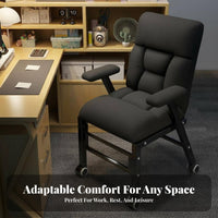 transformable Lounger Sit and Lie Function Reclining Chair Foldable for Storage