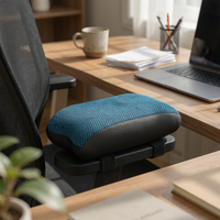 Armrest Pad Universal Fit Armrest Cover Breathable Textile Desk Chair Arm Cushion for Enthusiasts, Gaming