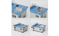 Mini Table Saw Compact Desktop Table Saw Space-Saving for Crafters, Model Makers, Home Workshop