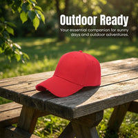 Embroidered Baseball Hat for Men, Polyester Sports Visor with Sun Protection, Lightweight Golf Headwear for Outdoor Activities, Adjustable Design