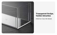 Divided Cosmetics Holder Multi-Compartment Divided Vanity Tray Space-Saving