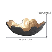 Irregular Decorative Bowl Sculptural Decorative Fruit Tray Stylish for Tabletop