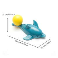 Dolphin with Floating Ball Blue Floating Dolphin Marine for Ponds