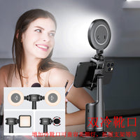 360° Rotating AI Face Tracking Phone Gimbal with Tripod and Remote