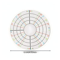 Acrylic Pottery Divider with Guide Lines Exact Pottery Divider Transparent