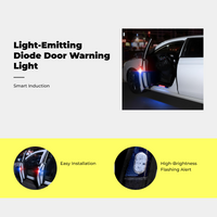 Car Door LED Warning Light, Anti-Collision, Universal Decor