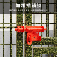 厂家直销宠物狗笼中大型犬钢丝满焊焊接狗舍加粗方管户外狗笼子