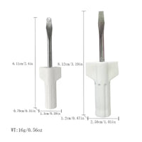 4 Pieces Sewing Machine Screwdriver Multifunction Flat Head Screwdriver Compact