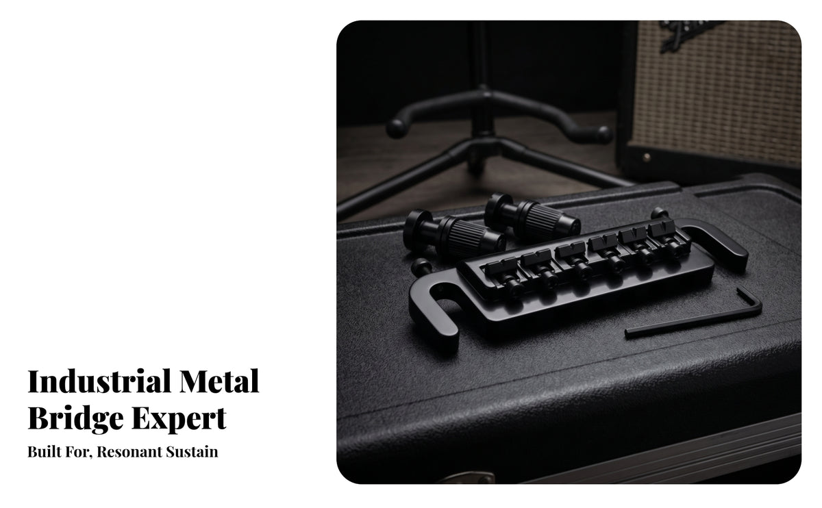 Electric Guitar Bridge Assembly