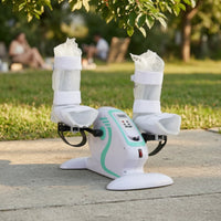 Motorized Electric Pedal Exerciser Low-Impact Rehabilitation Pedal Exerciser Compact Mini Exercise Bike Portable for Seniors, Stroke Patients
