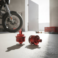 Motorcycle Front Fork Preload Adjuster Cap Quick Adjustment Preload Adjuster Easy Installation