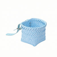 Woven Bike Basket with Straps Handwoven Wicker Bike Basket Sturdy for Everyday Rides