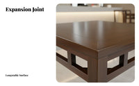 Dense Wood Wooden Canteen Table and Stool Set Antique aesthetic Commercial Furnishing Sturdy Construction Dining Furniture sturdy Duty for Food Business proprietors, Cafe Owners, Homeowners, Restaurants, pasta counters, Canteens, Kitchen